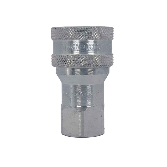 Dixon 4KF4, K Series, ISO-A Interchange, 1/2" Body Coupler x 1/2" Female Thread (Steel)