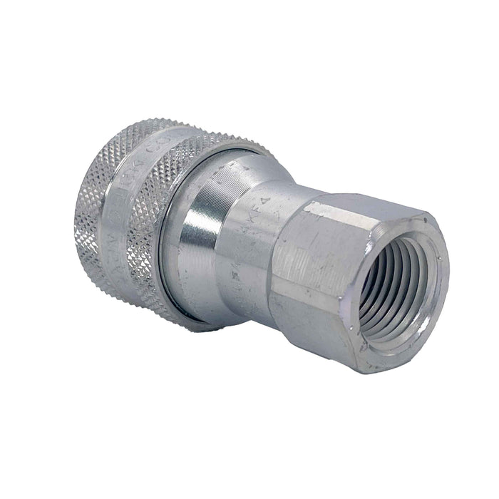 Dixon 4KF4, K Series, ISO-A Interchange, 1/2" Body Coupler x 1/2" Female Thread (Steel)