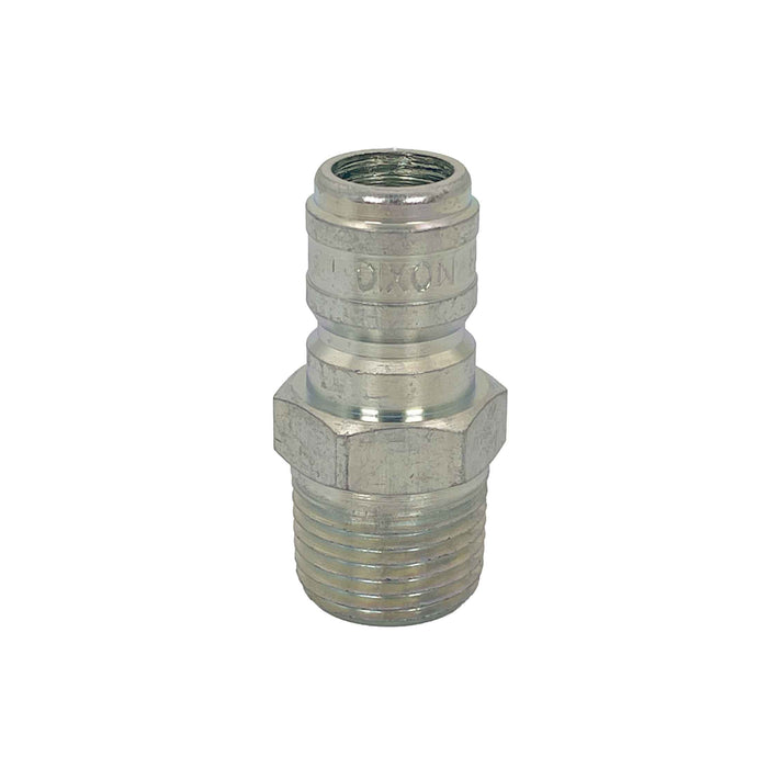 Dixon E4M4, E Series FST Straight Thru, 1/2" Body Plug x 1/2" Male Threaded (Steel)