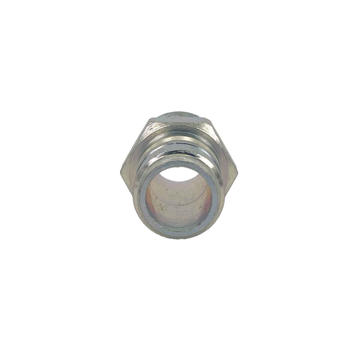 Dixon E4M4, E Series FST Straight Thru, 1/2" Body Plug x 1/2" Male Threaded (Steel)