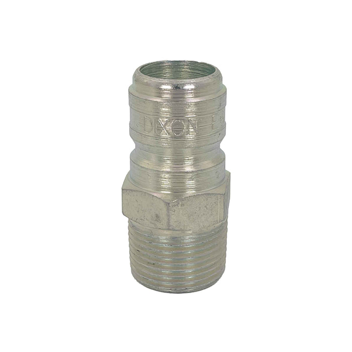 Dixon E6M6, E Series FST Straight Thru, 3/4" Body Plug x 3/4" Male Threaded (Steel)