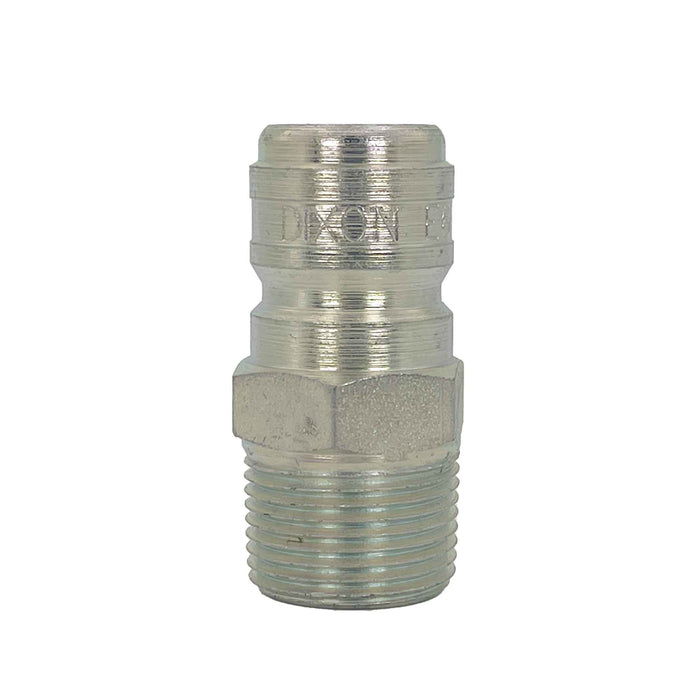 Dixon E6M6, E Series FST Straight Thru, 3/4" Body Plug x 3/4" Male Threaded (Steel)