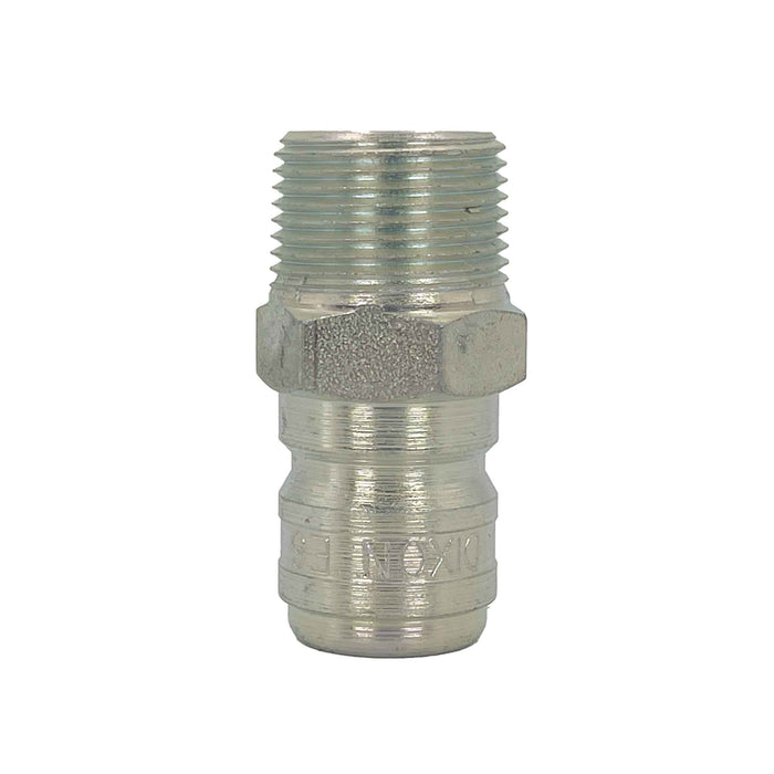 Dixon E6M6, E Series FST Straight Thru, 3/4" Body Plug x 3/4" Male Threaded (Steel)