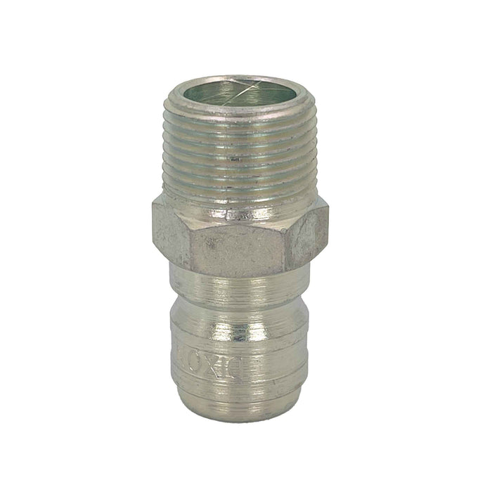 Dixon E6M6, E Series FST Straight Thru, 3/4" Body Plug x 3/4" Male Threaded (Steel)