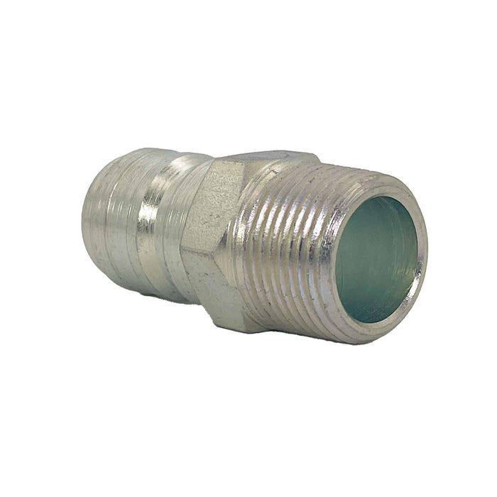 Dixon E6M6, E Series FST Straight Thru, 3/4" Body Plug x 3/4" Male Threaded (Steel)