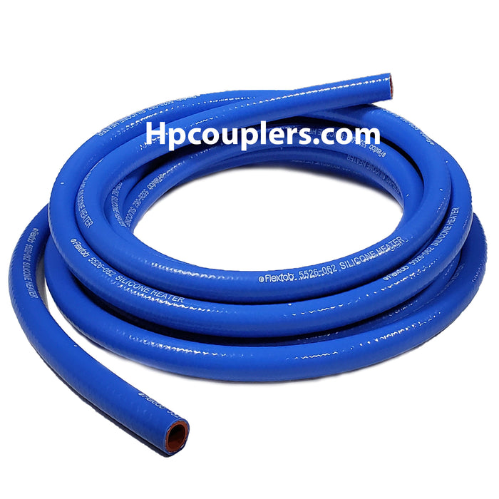 Flexfab 5526-050, 1/2 x 500 ft Blue Silicone Heater Hose, .50